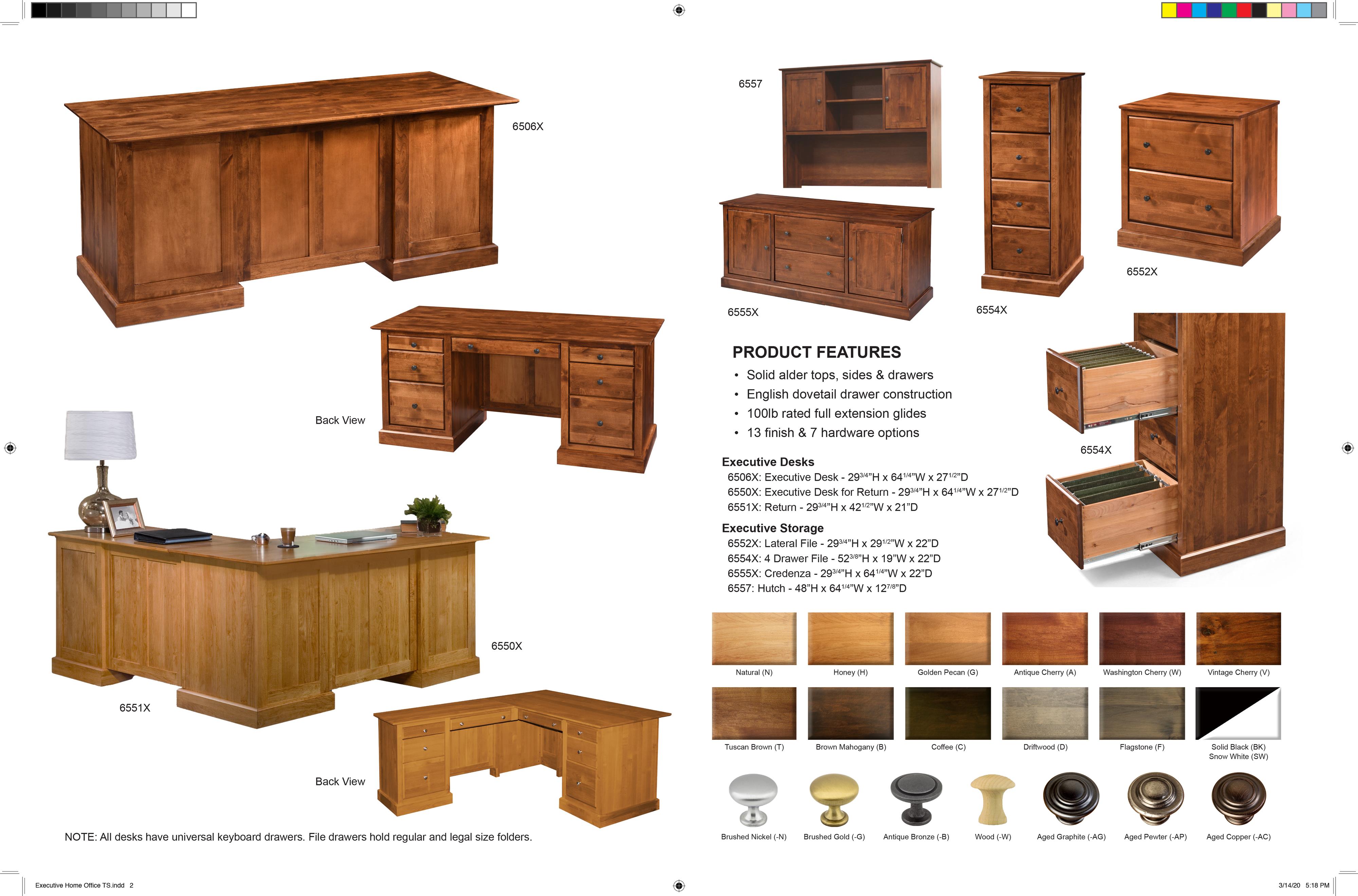 Modular home outlet office furniture collections